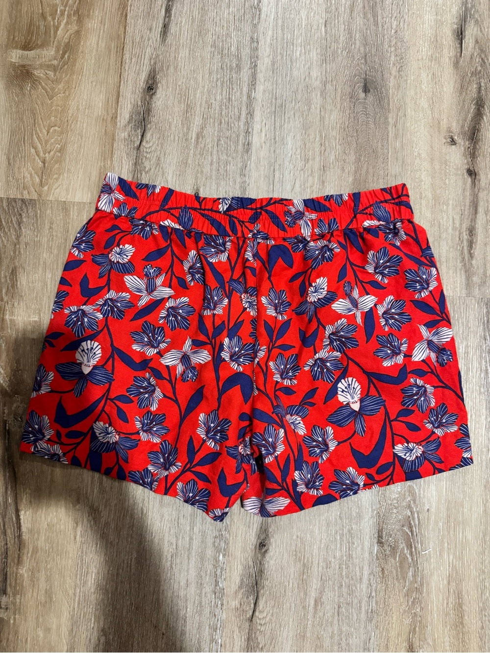 J. Crew Red Floral Women’s Shorts